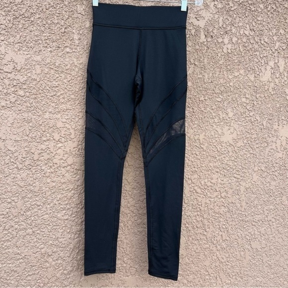 MICHI Psyche Mesh Leggings Size S/P Romantic Goth Athleisure - Picture 3 of 17